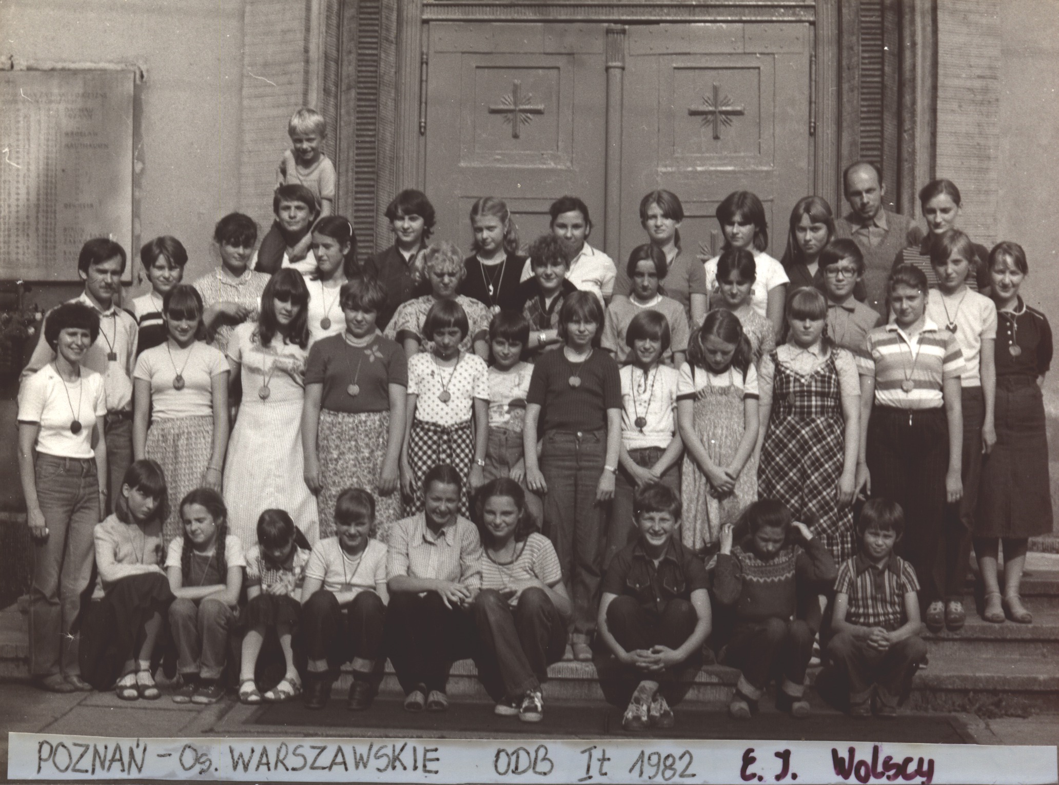 1982r. 1t. ODB E. J. Wolscy Poznań – os. Warszawskie